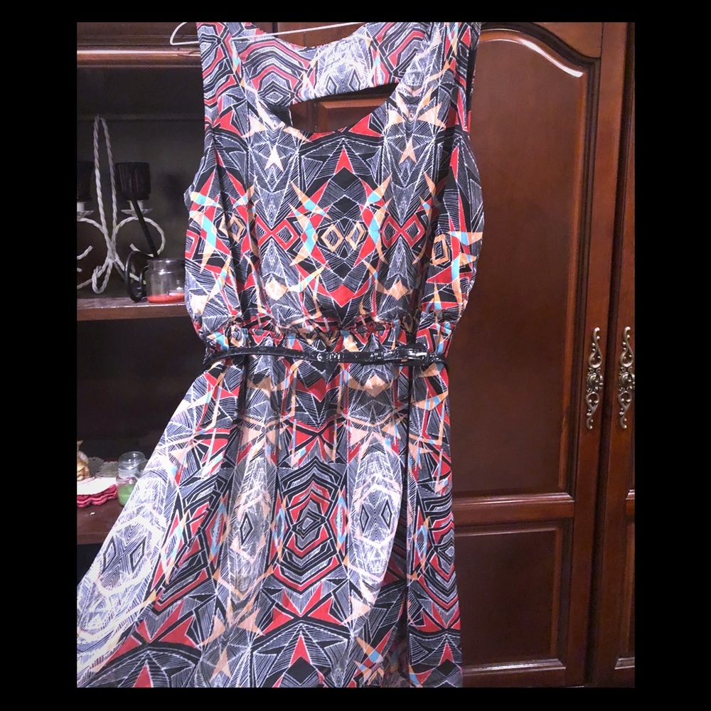 Muliticolored dress